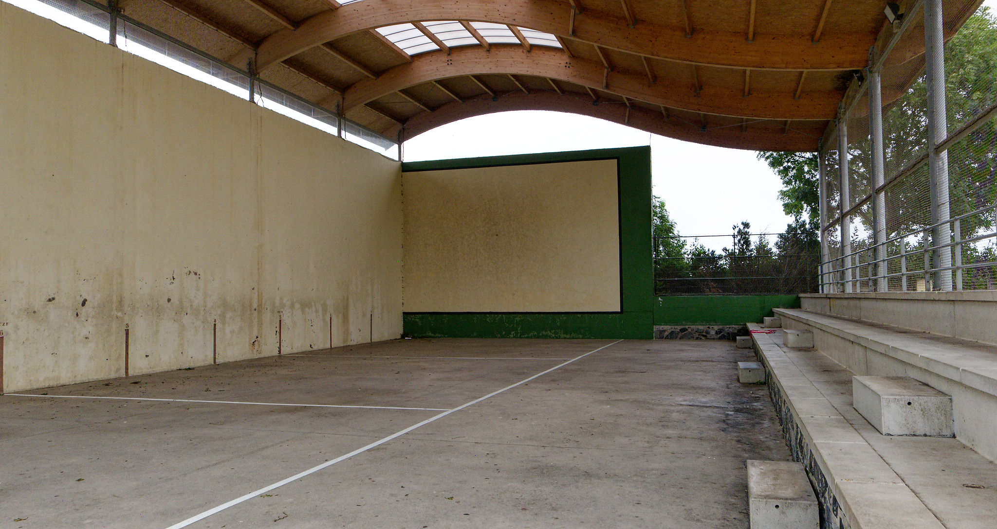 Pelota court.
