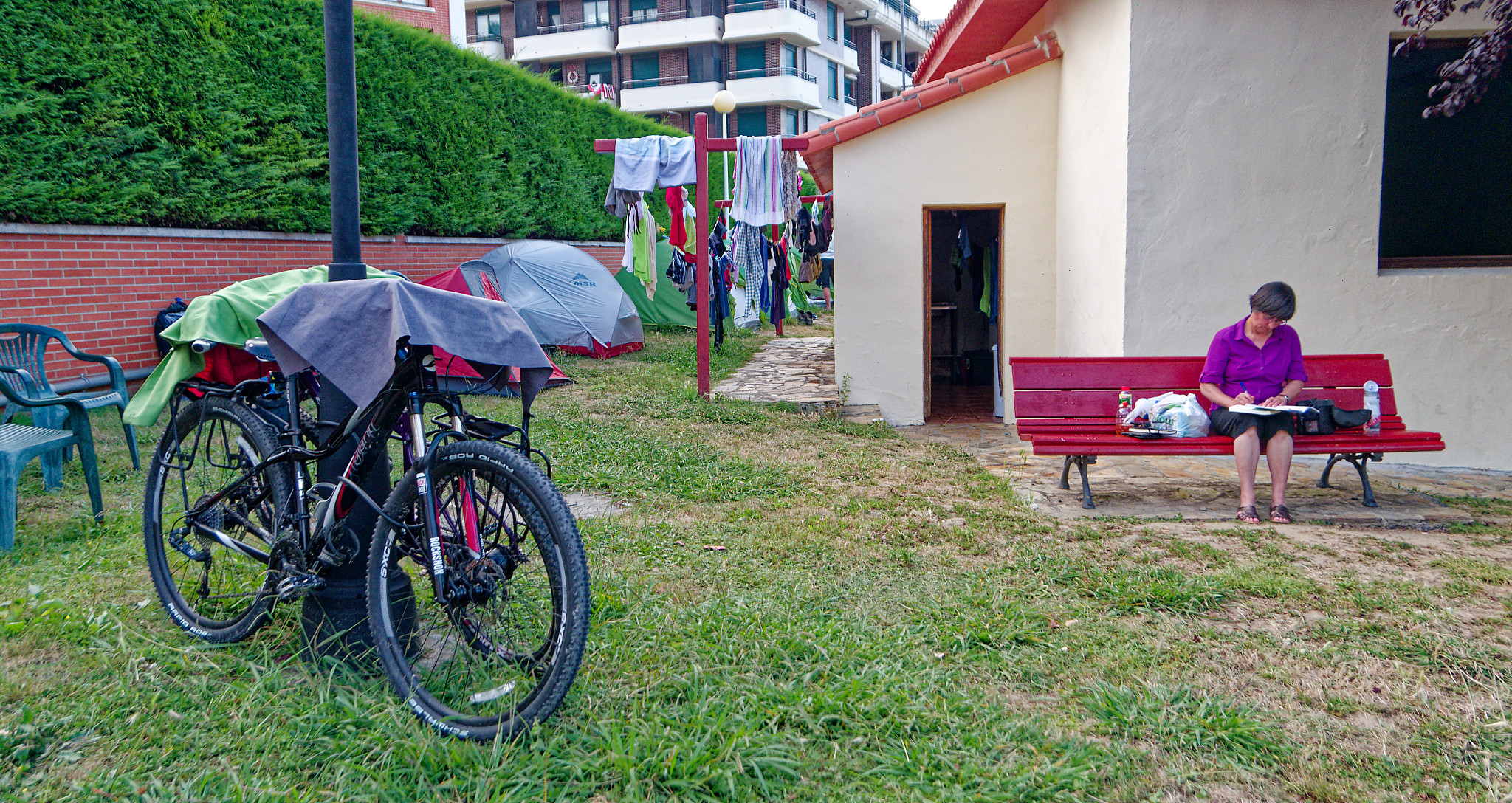 albergue camping
