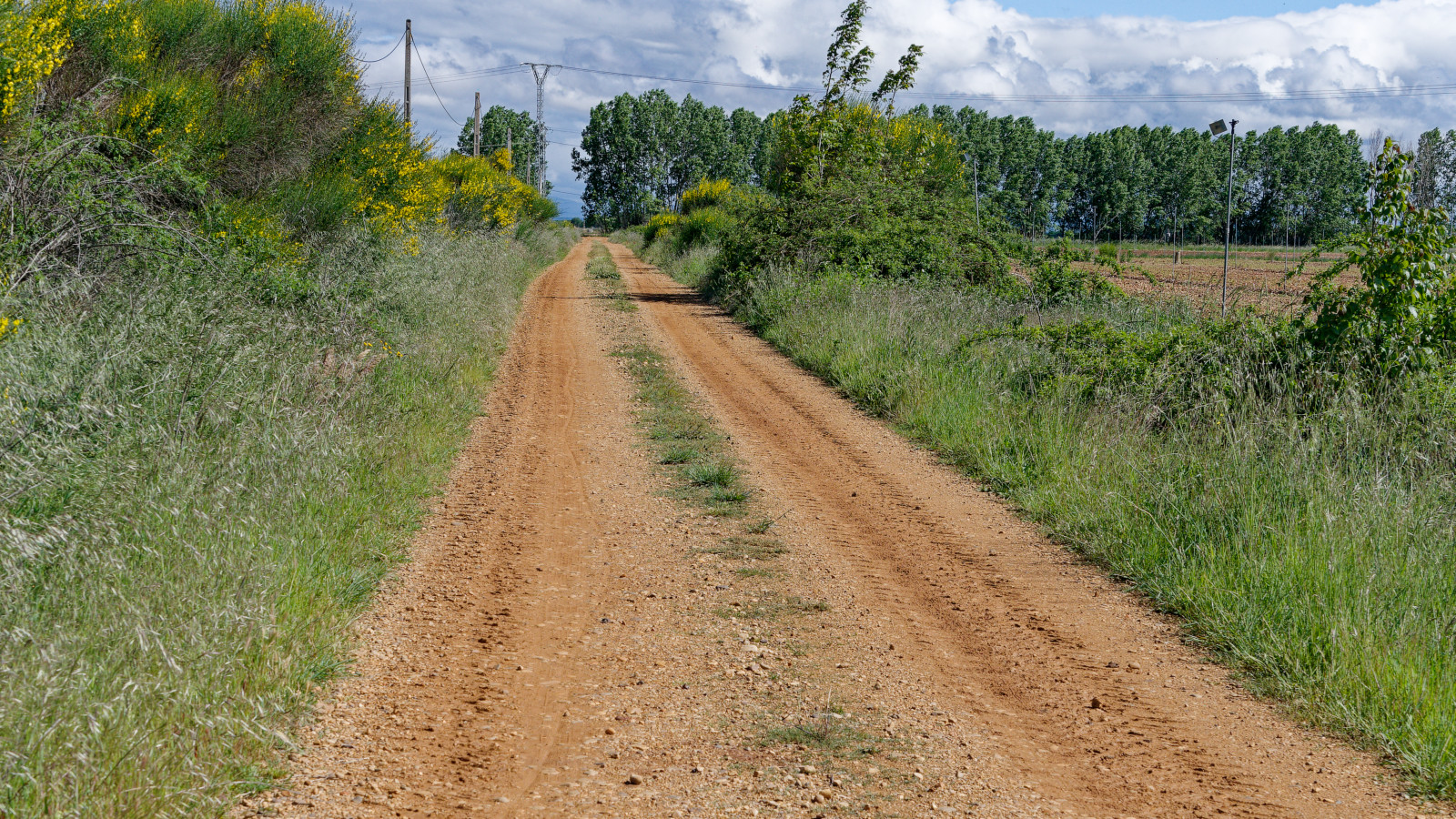 gravel road