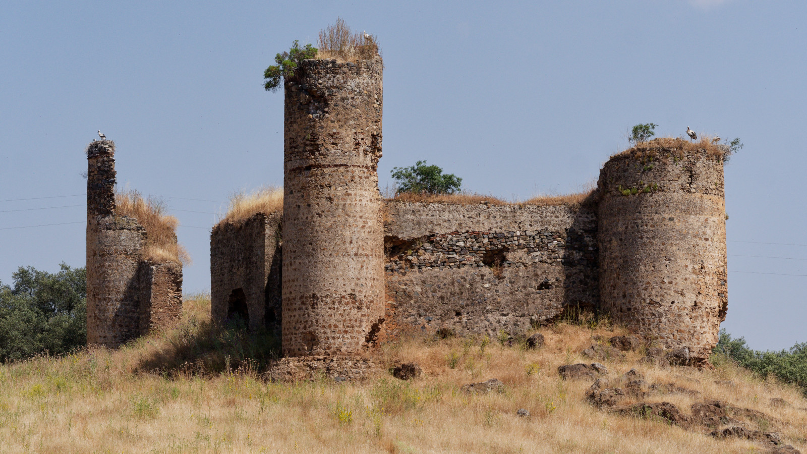 el real de la jara castle ruins