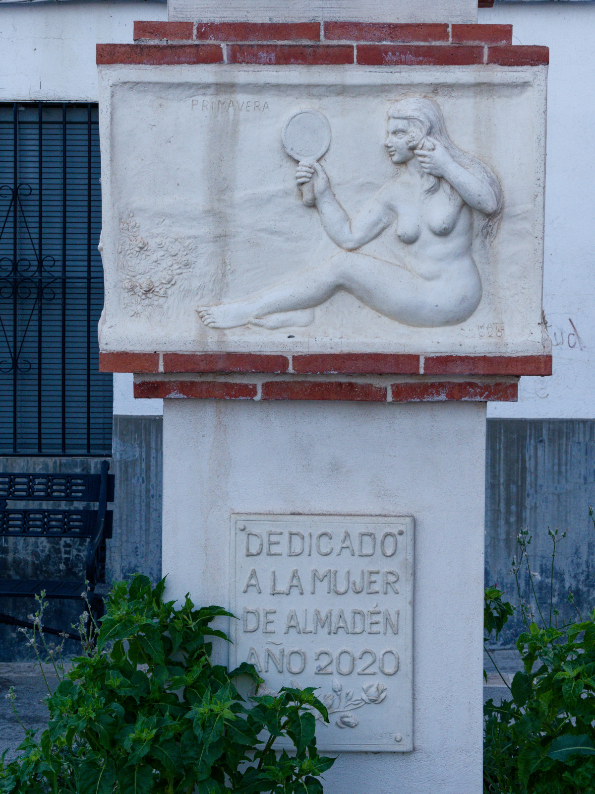 memorial to the women of Almaden