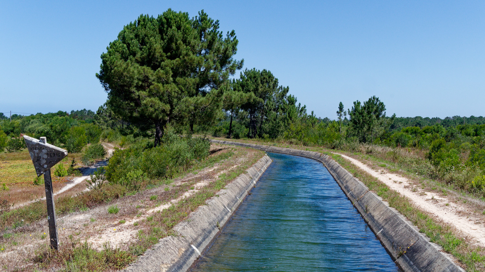 open channel irrigation