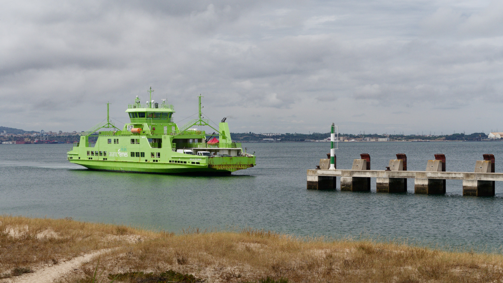 waiting for the ferry