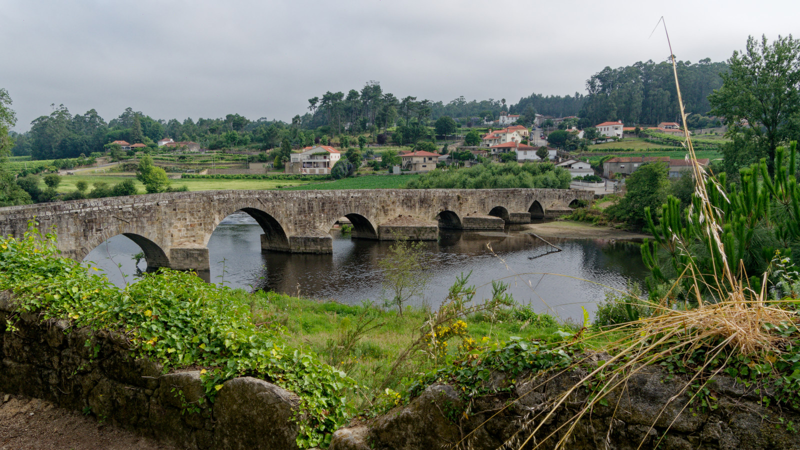 a roman bridge