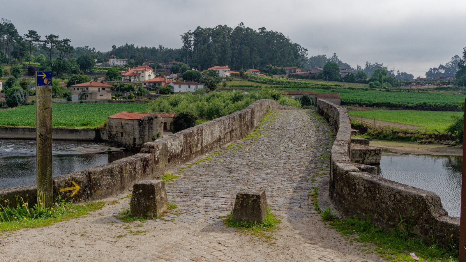 a roman bridge
