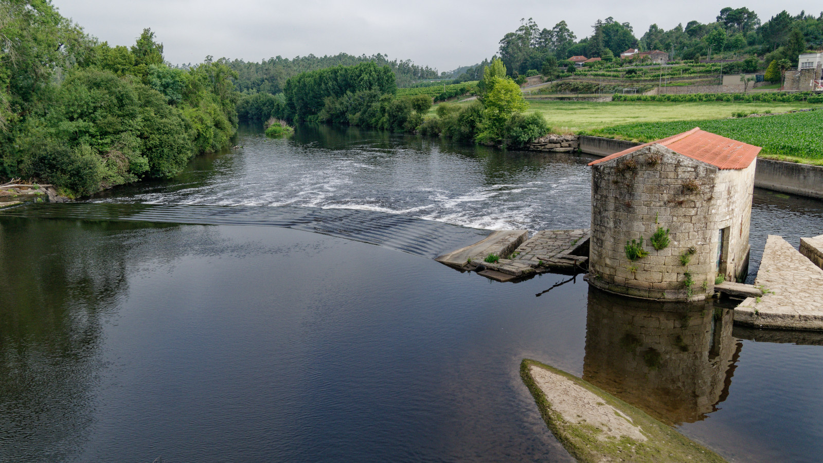 view from a roman bridge