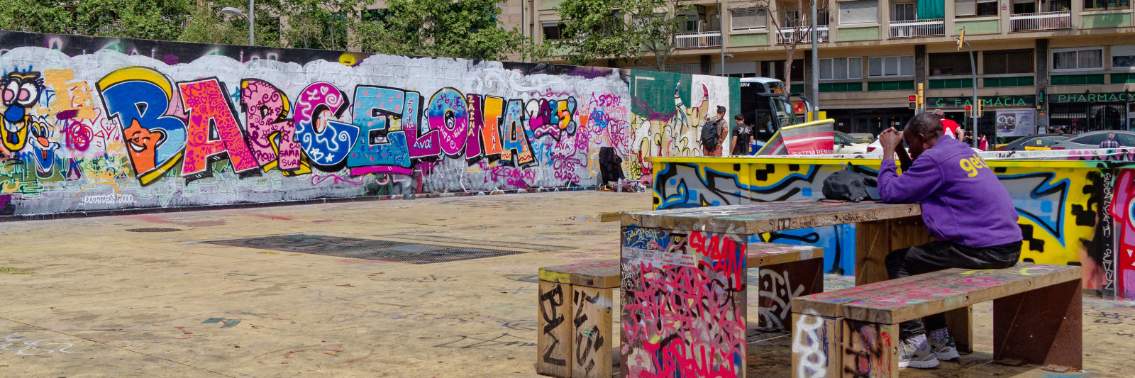 barcelona graffiti