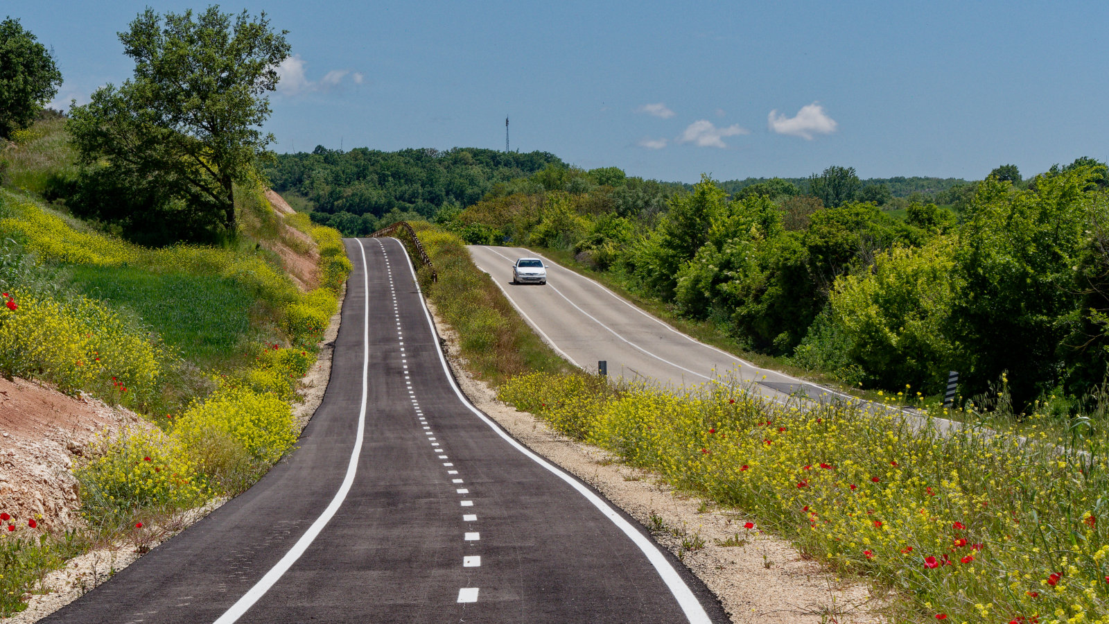 cycle path south of burgos