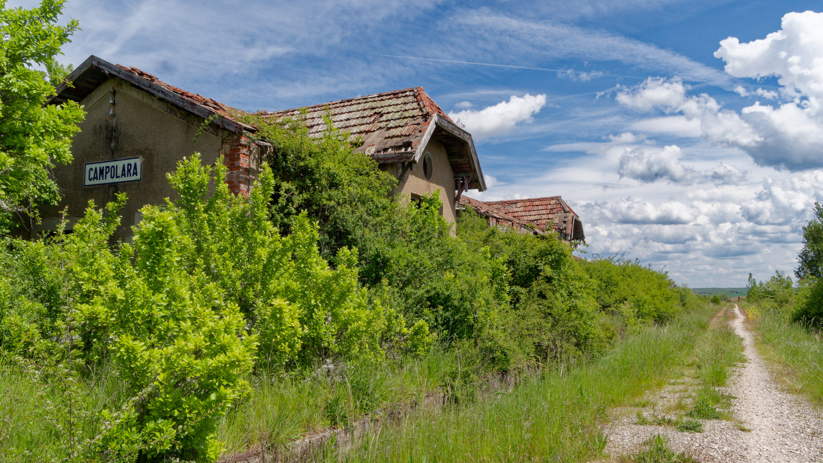 abandoned railway station
